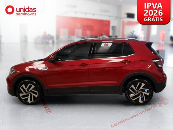 VOLKSWAGEN T-CROSS 1.4 250 TSI TOTAL FLEX HIGHLINE AUTOMÁTICO